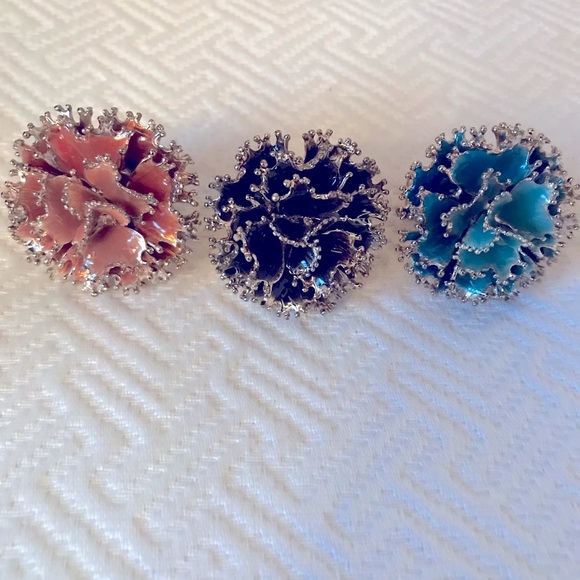 Jewelry - Vintage stretch rings, set of 3